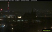 Archived image Webcam View of Prague Castle and St. Vitus Cathedral 01:00