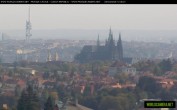 Archived image Webcam View of Prague Castle and St. Vitus Cathedral 11:00