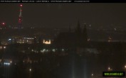 Archived image Webcam View of Prague Castle and St. Vitus Cathedral 03:00