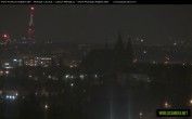 Archived image Webcam View of Prague Castle and St. Vitus Cathedral 05:00