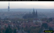 Archived image Webcam View of Prague Castle and St. Vitus Cathedral 11:00