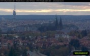 Archived image Webcam View of Prague Castle and St. Vitus Cathedral 07:00