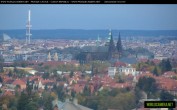 Archived image Webcam View of Prague Castle and St. Vitus Cathedral 15:00