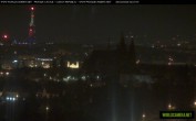 Archiv Foto Webcam Blick auf die Prager Burg mit Veitsdom 03:00