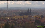 Archived image Webcam View of Prague Castle and St. Vitus Cathedral 09:00