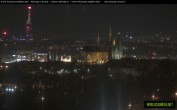 Archiv Foto Webcam Blick auf die Prager Burg mit Veitsdom 19:00