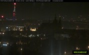 Archiv Foto Webcam Blick auf die Prager Burg mit Veitsdom 21:00