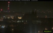 Archiv Foto Webcam Blick auf die Prager Burg mit Veitsdom 23:00