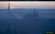 Archiv Foto Webcam Blick auf die Prager Burg mit Veitsdom 05:00