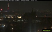Archiv Foto Webcam Blick auf die Prager Burg mit Veitsdom 23:00