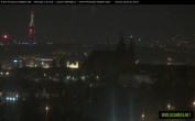 Archiv Foto Webcam Blick auf die Prager Burg mit Veitsdom 01:00
