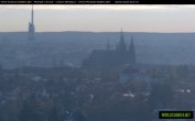 Archiv Foto Webcam Blick auf die Prager Burg mit Veitsdom 07:00