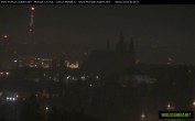 Archiv Foto Webcam Blick auf die Prager Burg mit Veitsdom 23:00