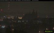 Archiv Foto Webcam Blick auf die Prager Burg mit Veitsdom 23:00