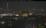 Archiv Foto Webcam Blick auf die Prager Burg mit Veitsdom 18:00