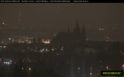 Archiv Foto Webcam Blick auf die Prager Burg mit Veitsdom 23:00