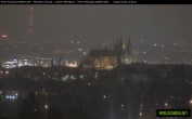 Archiv Foto Webcam Blick auf die Prager Burg mit Veitsdom 17:00