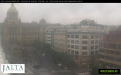 Archived image Webcam Wenceslas Square in Prague 09:00