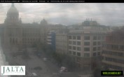 Archiv Foto Webcam Der Wenzelsplatz in der Neustadt Prags 07:00