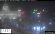 Archived image Webcam Wenceslas Square in Prague 19:00