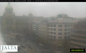 Archived image Webcam Wenceslas Square in Prague 09:00