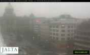 Archiv Foto Webcam Der Wenzelsplatz in der Neustadt Prags 07:00