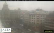 Archiv Foto Webcam Der Wenzelsplatz in der Neustadt Prags 07:00