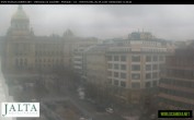 Archiv Foto Webcam Der Wenzelsplatz in der Neustadt Prags 11:00