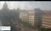 Archiv Foto Webcam Der Wenzelsplatz in der Neustadt Prags 07:00