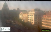 Archiv Foto Webcam Der Wenzelsplatz in der Neustadt Prags 06:00