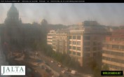 Archiv Foto Webcam Der Wenzelsplatz in der Neustadt Prags 07:00