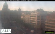 Archiv Foto Webcam Der Wenzelsplatz in der Neustadt Prags 05:00