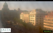Archiv Foto Webcam Der Wenzelsplatz in der Neustadt Prags 06:00