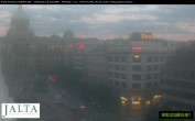 Archiv Foto Webcam Der Wenzelsplatz in der Neustadt Prags 19:00
