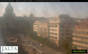 Archiv Foto Webcam Der Wenzelsplatz in der Neustadt Prags 07:00