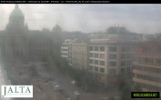 Archiv Foto Webcam Der Wenzelsplatz in der Neustadt Prags 07:00