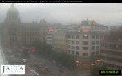 Archiv Foto Webcam Der Wenzelsplatz in der Neustadt Prags 20:00