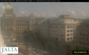 Archiv Foto Webcam Der Wenzelsplatz in der Neustadt Prags 15:00