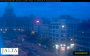 Archiv Foto Webcam Der Wenzelsplatz in der Neustadt Prags 03:00