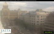 Archiv Foto Webcam Der Wenzelsplatz in der Neustadt Prags 17:00