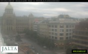 Archiv Foto Webcam Der Wenzelsplatz in der Neustadt Prags 05:00
