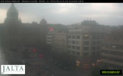 Archiv Foto Webcam Der Wenzelsplatz in der Neustadt Prags 17:00
