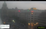 Archived image Webcam Wenceslas Square in Prague 19:00