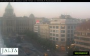 Archiv Foto Webcam Der Wenzelsplatz in der Neustadt Prags 03:00
