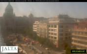 Archiv Foto Webcam Der Wenzelsplatz in der Neustadt Prags 08:00