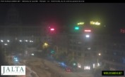 Archiv Foto Webcam Der Wenzelsplatz in der Neustadt Prags 23:00