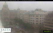 Archiv Foto Webcam Der Wenzelsplatz in der Neustadt Prags 07:00