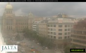 Archiv Foto Webcam Der Wenzelsplatz in der Neustadt Prags 13:00
