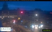 Archived image Webcam Wenceslas Square in Prague 03:00