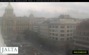 Archiv Foto Webcam Der Wenzelsplatz in der Neustadt Prags 17:00